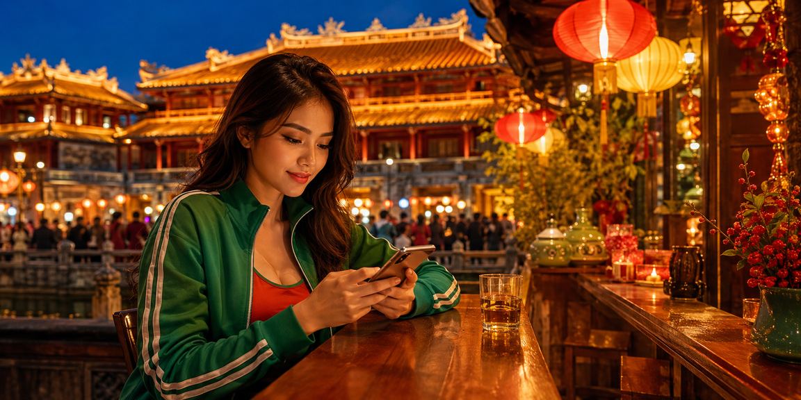 Người chơi đang trải nghiệm cá cược thể thao và casino trực tuyến tại Việt Nam